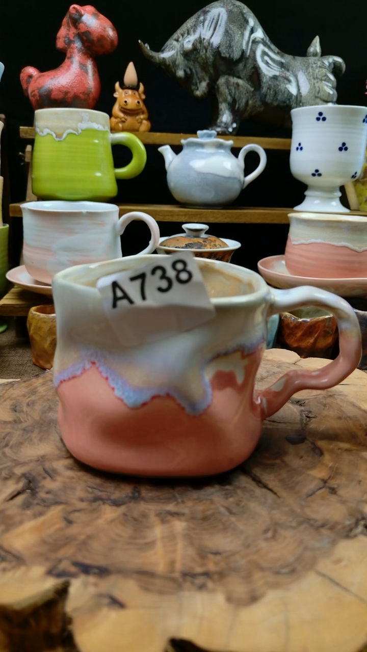 高温颜色釉窑变系列 微瑕738