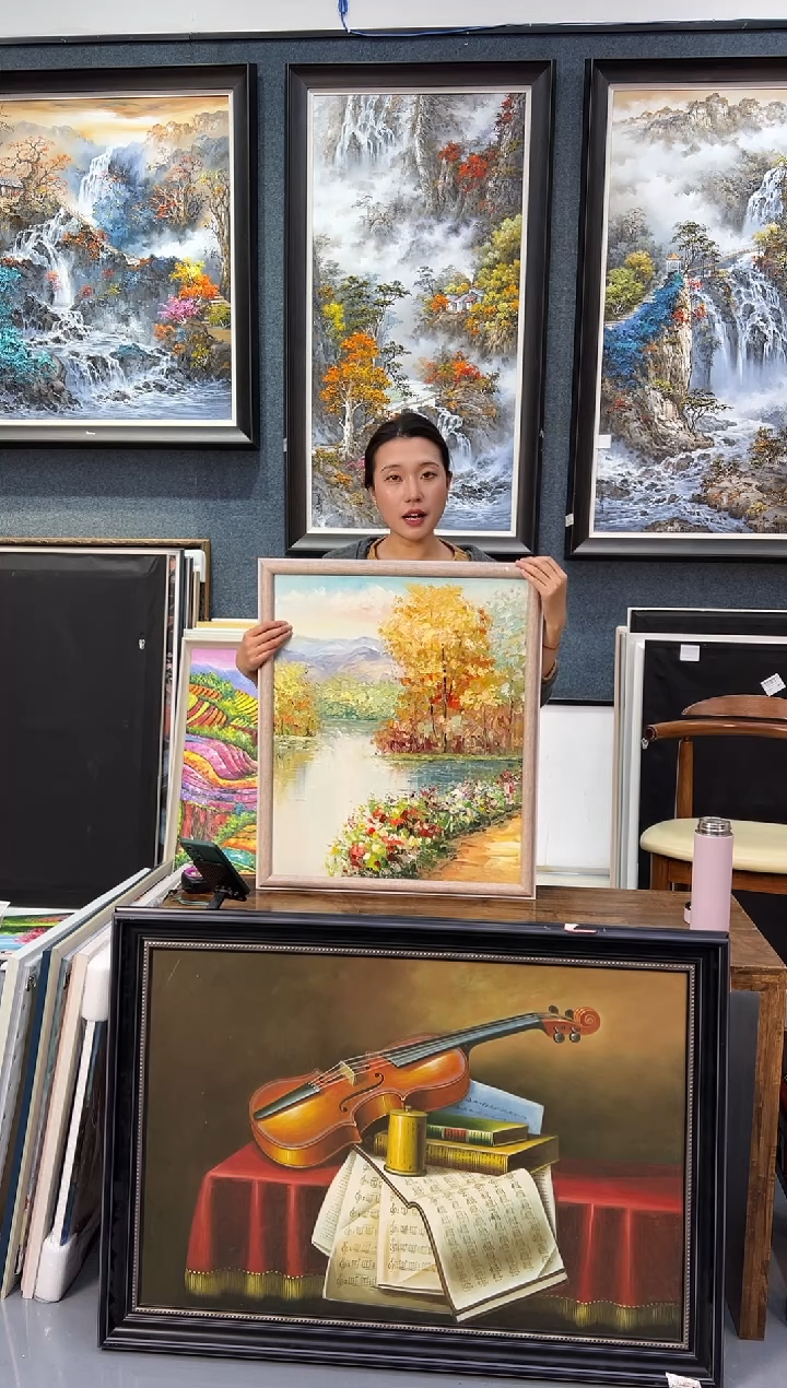 【闪购商品】油画11号 50*60 风景-手绘油画