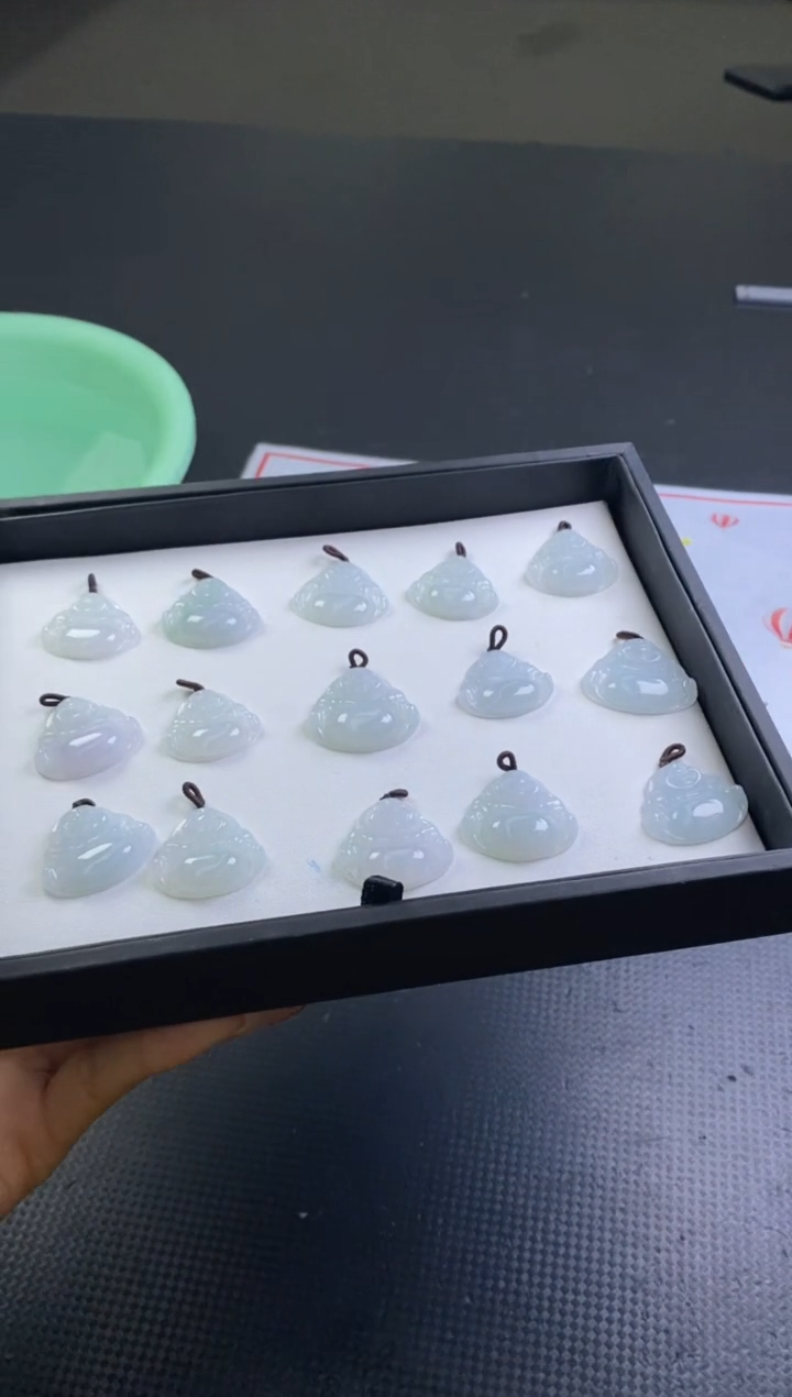 【闪购商品】翡翠挂件未镶嵌 XZ-D270佛公（多样性发一件）