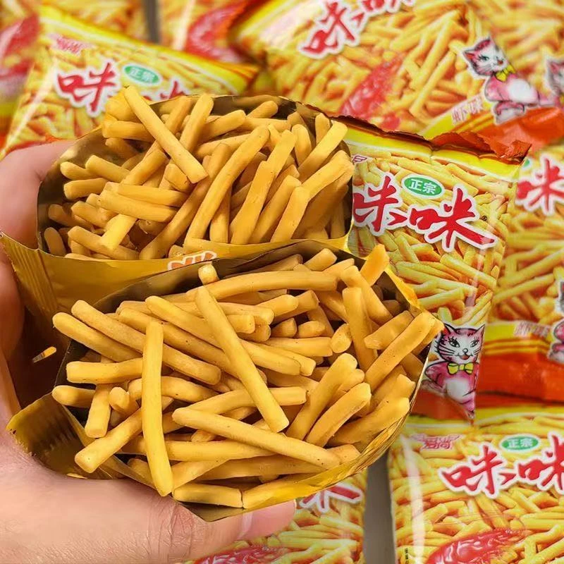【买30包送30包】爱尚咪咪虾条蟹味粒薯条解馋休闲小零食品怀旧小吃