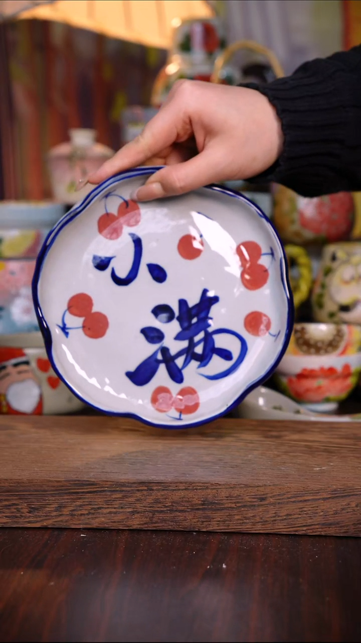 杯子陶泥垚手作 景德镇手工手绘陶瓷器物