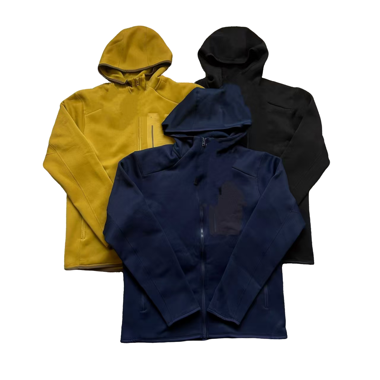 Tetrameter男士p绒抓绒保暖连帽外套（小太阳）