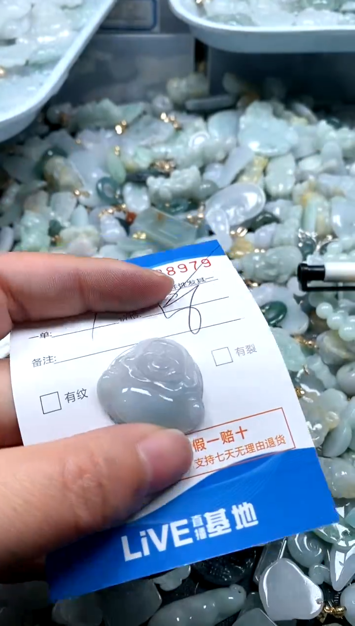 【闪购商品】翡翠颈饰未镶嵌闪购商品0198979
