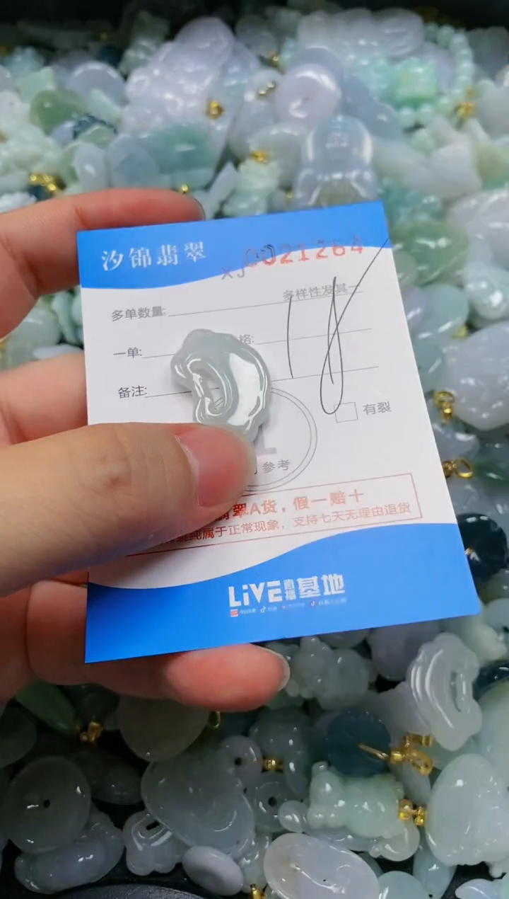 翡翠未镶嵌颈饰闪购商品0021264