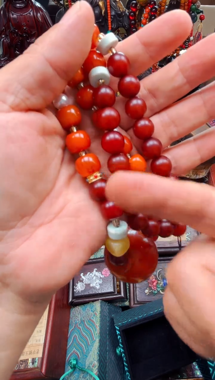 未镶嵌颈饰蜜蜡安哥精品专属链接d50