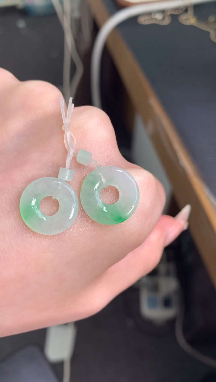 未镶嵌定制翡翠甜甜圈