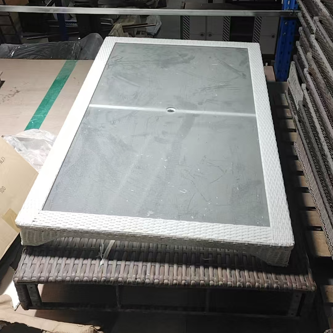 E761#户外茶几167*103cm（带脚）（不包安装）库存尾货（三楼）