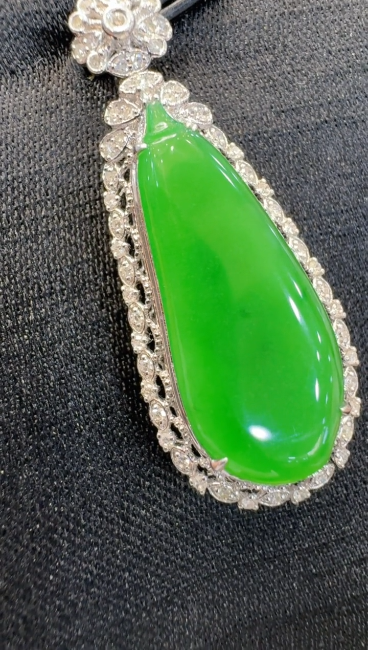 【闪购商品】翡翠吊坠(不含链)18K金镶嵌多样性团购发一件