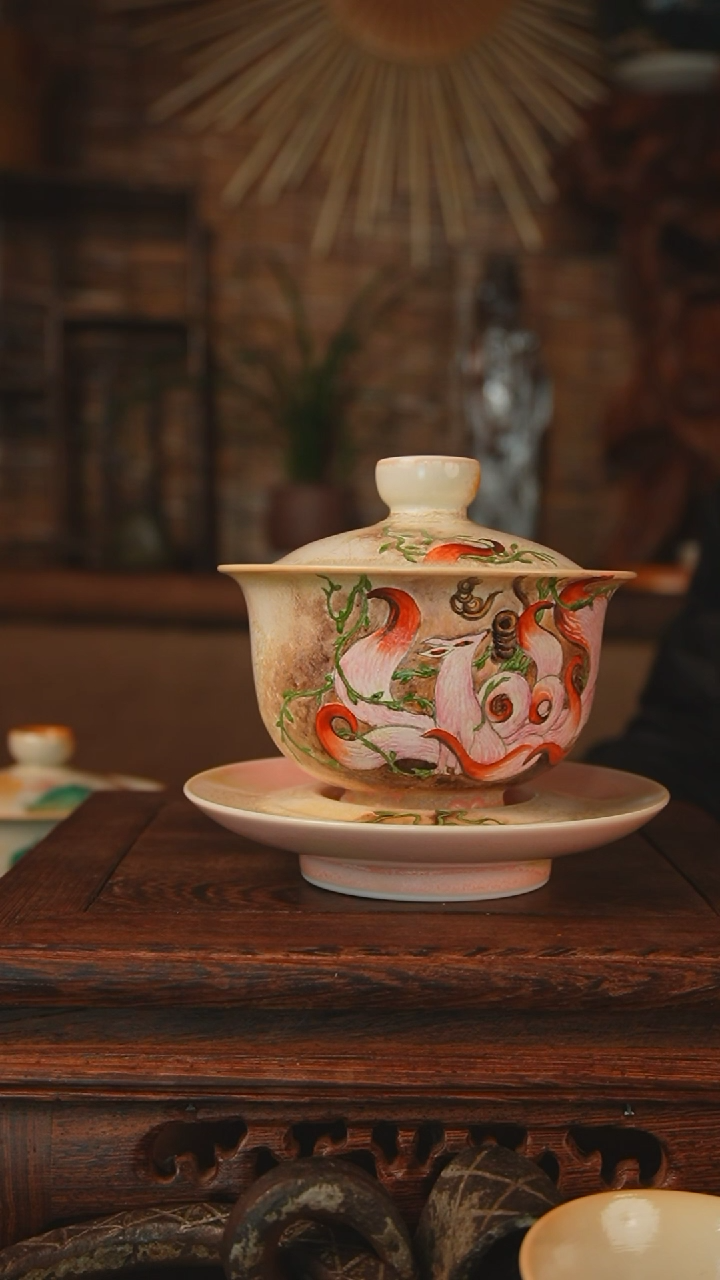 【闪购商品】老昌号手工手绘茶器