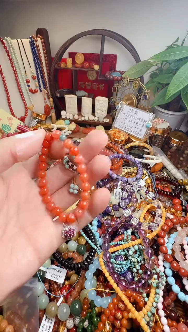 未镶嵌手链南红玛瑙S****q一物一件）0001164