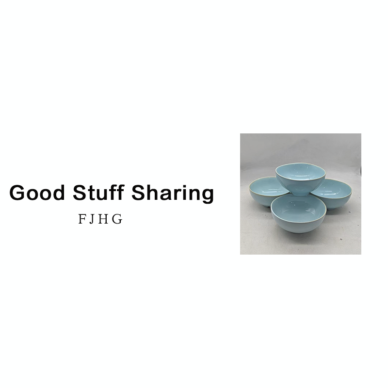 8857 异形面碗4个（微瑕，口径15，高6.5）A160