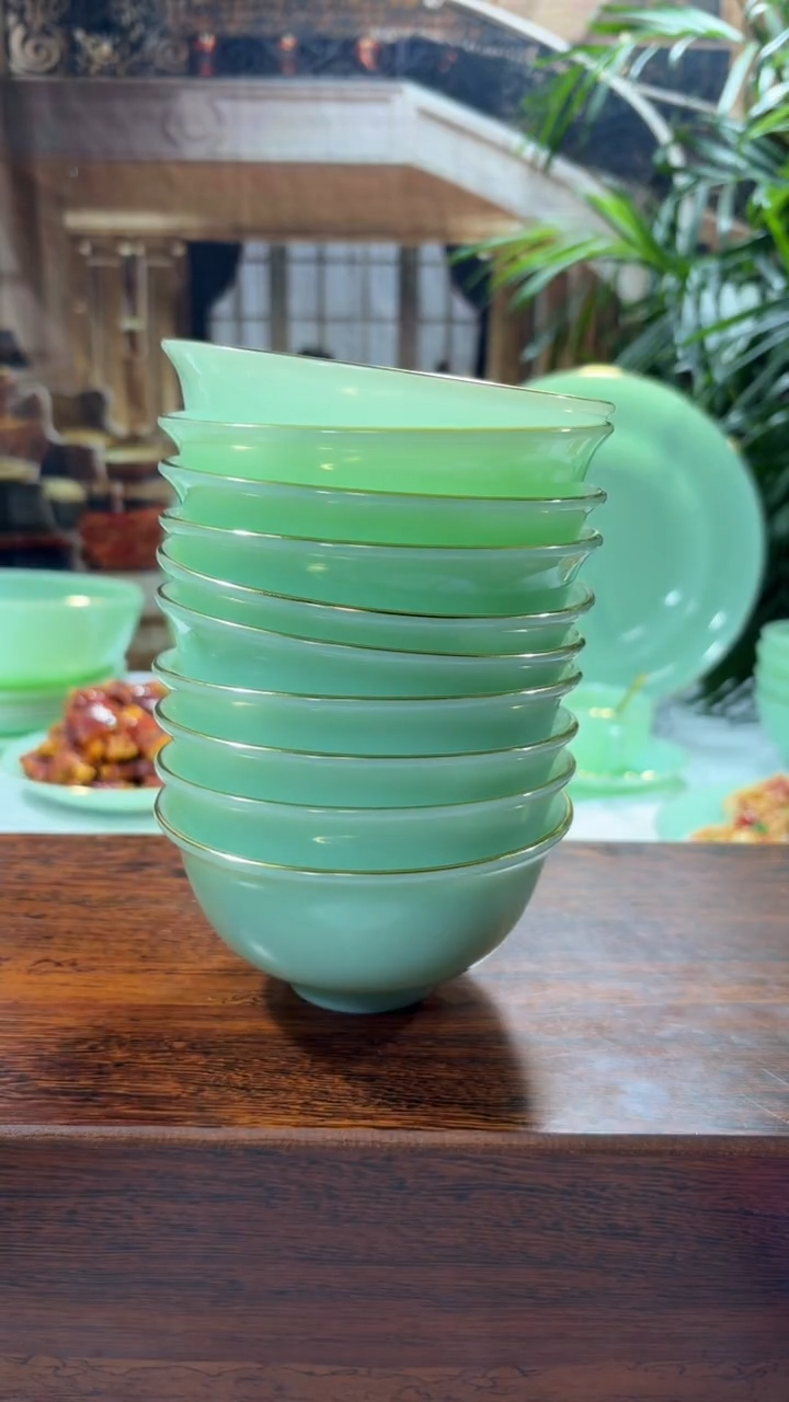 【闪购商品】... 4.5英寸玉瓷碗10个口径11.5厘米