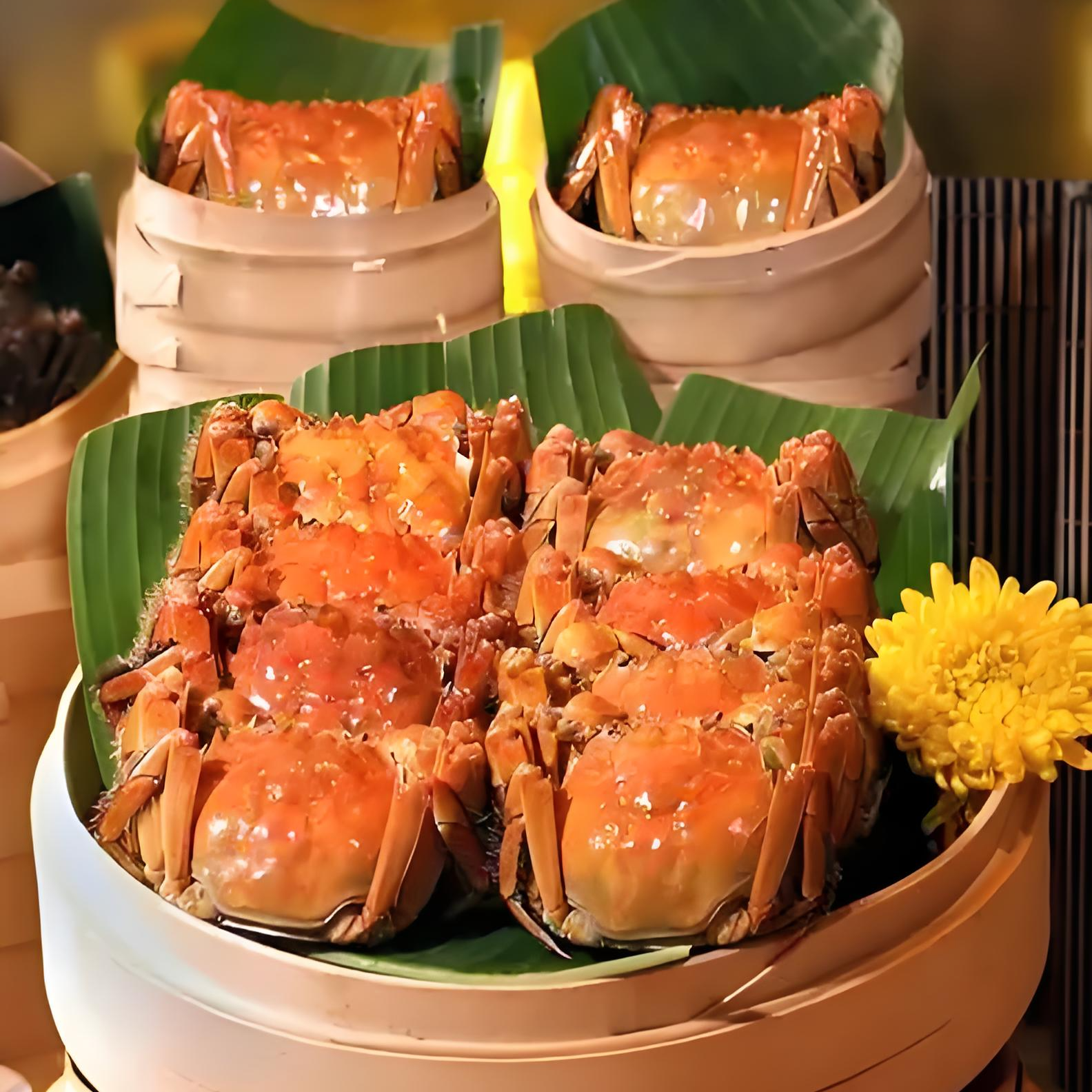 【活蟹】新鲜江苏兴化特级大闸蟹3.1-2.8两/8-10只全母蟹兴化螃蟹