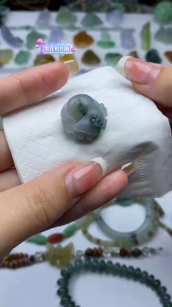 未镶嵌定制翡翠毛货定制不退不换