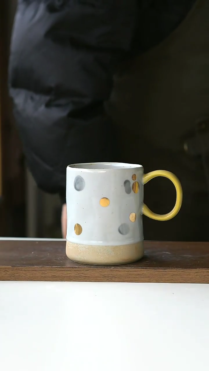 【闪购商品】陶瓷062微瑕粗陶马克杯@4-2@