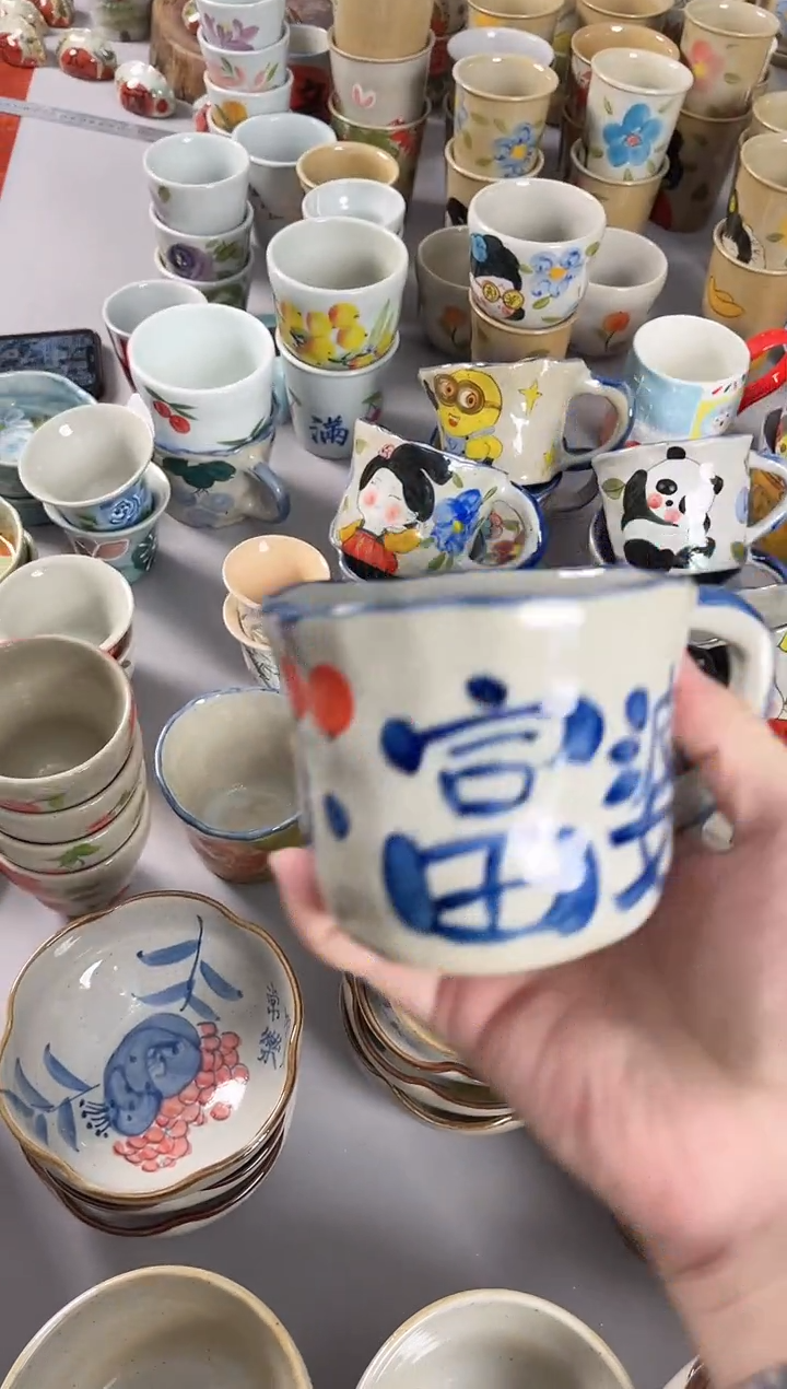 【闪购商品】瓷片景德镇手绘高温釉下彩陶瓷