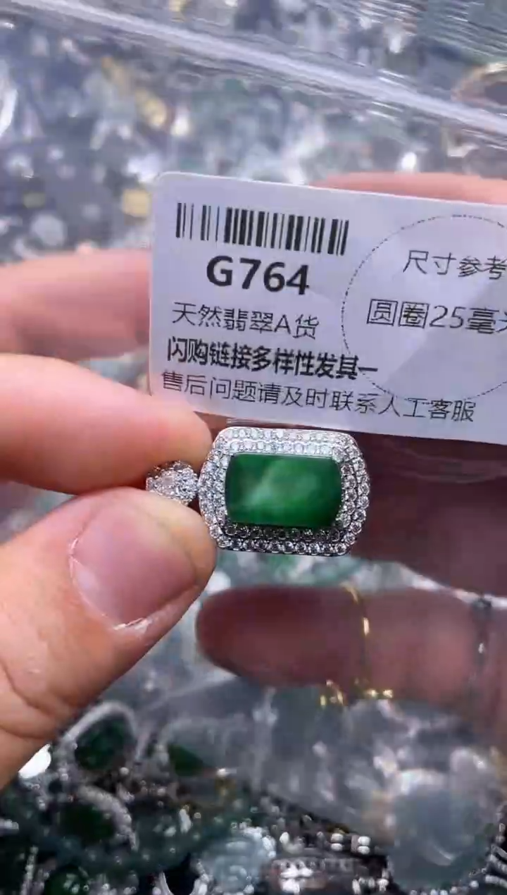 【闪购商品】翡翠颈饰未镶嵌G764吊坠