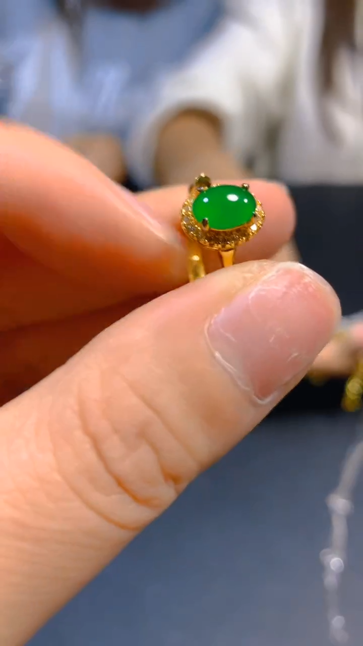 【闪购商品】翡翠戒指未镶嵌0212977883多样性发一
