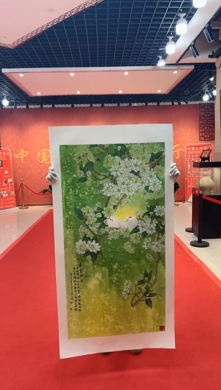 【闪购商品】国画道一老师亲笔绘画作品D33