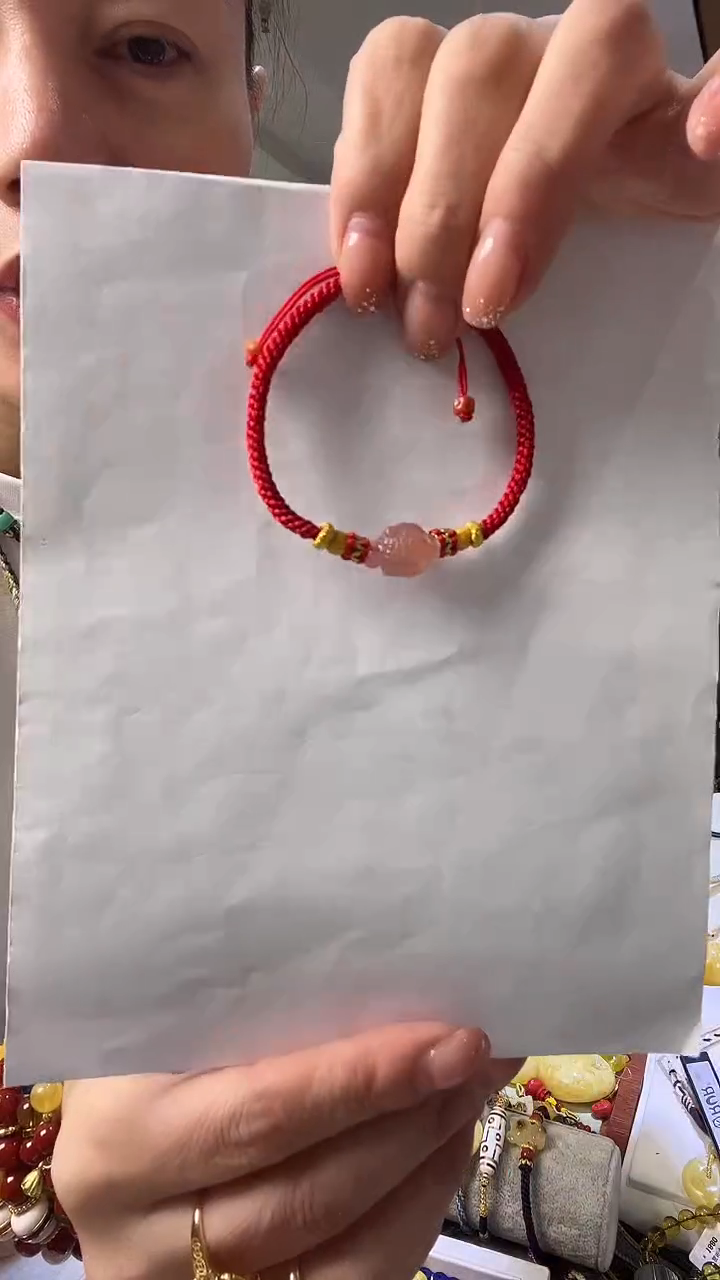 未镶嵌手绳南红玛瑙南红冰飘年年有鱼手绳