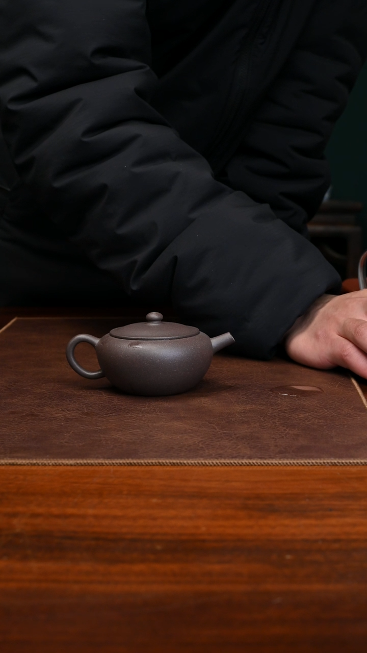 【闪购商品】紫砂茶壶天青钵圆115cc