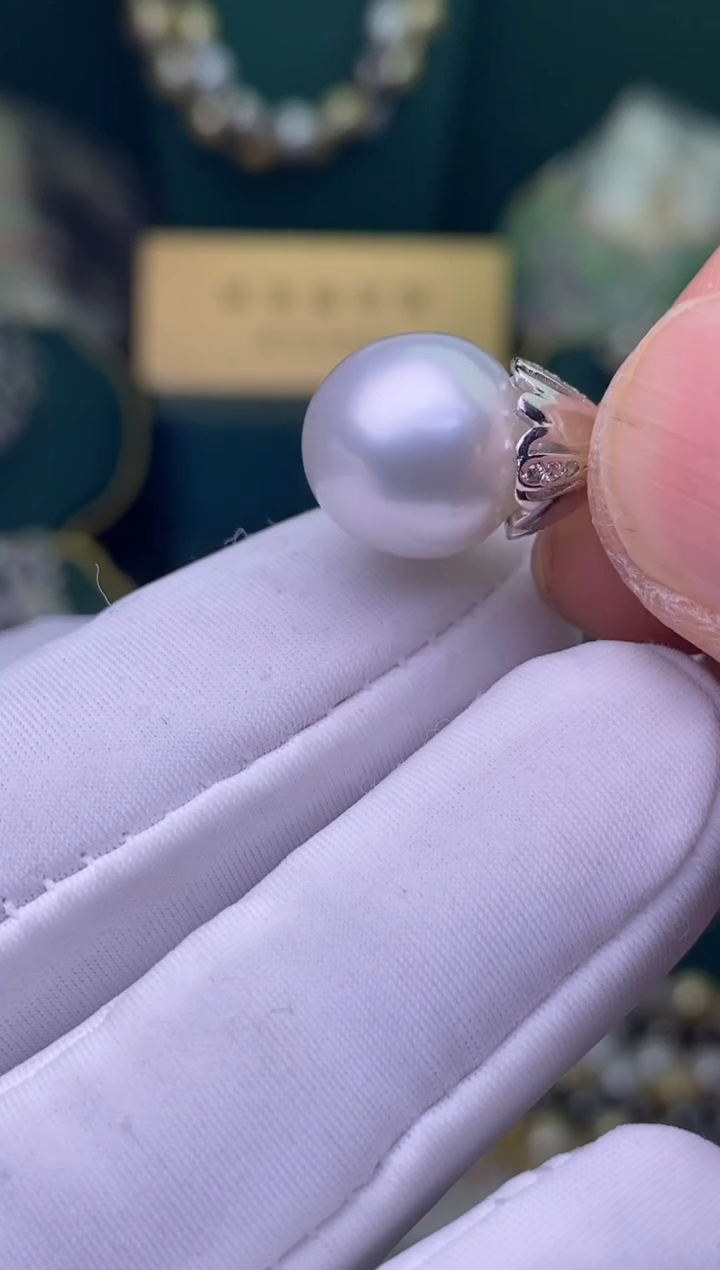 【闪购商品】海水珍珠颈饰银S925镶嵌12-13