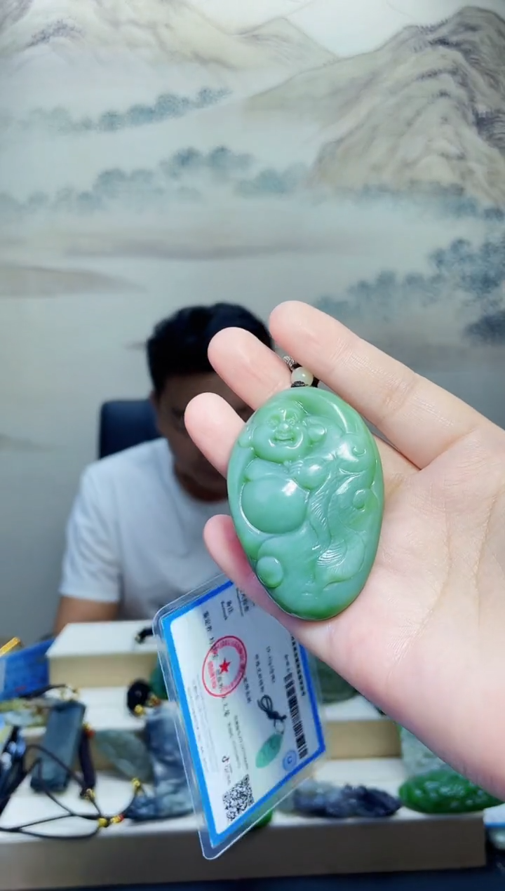 颈饰未镶嵌和田玉1