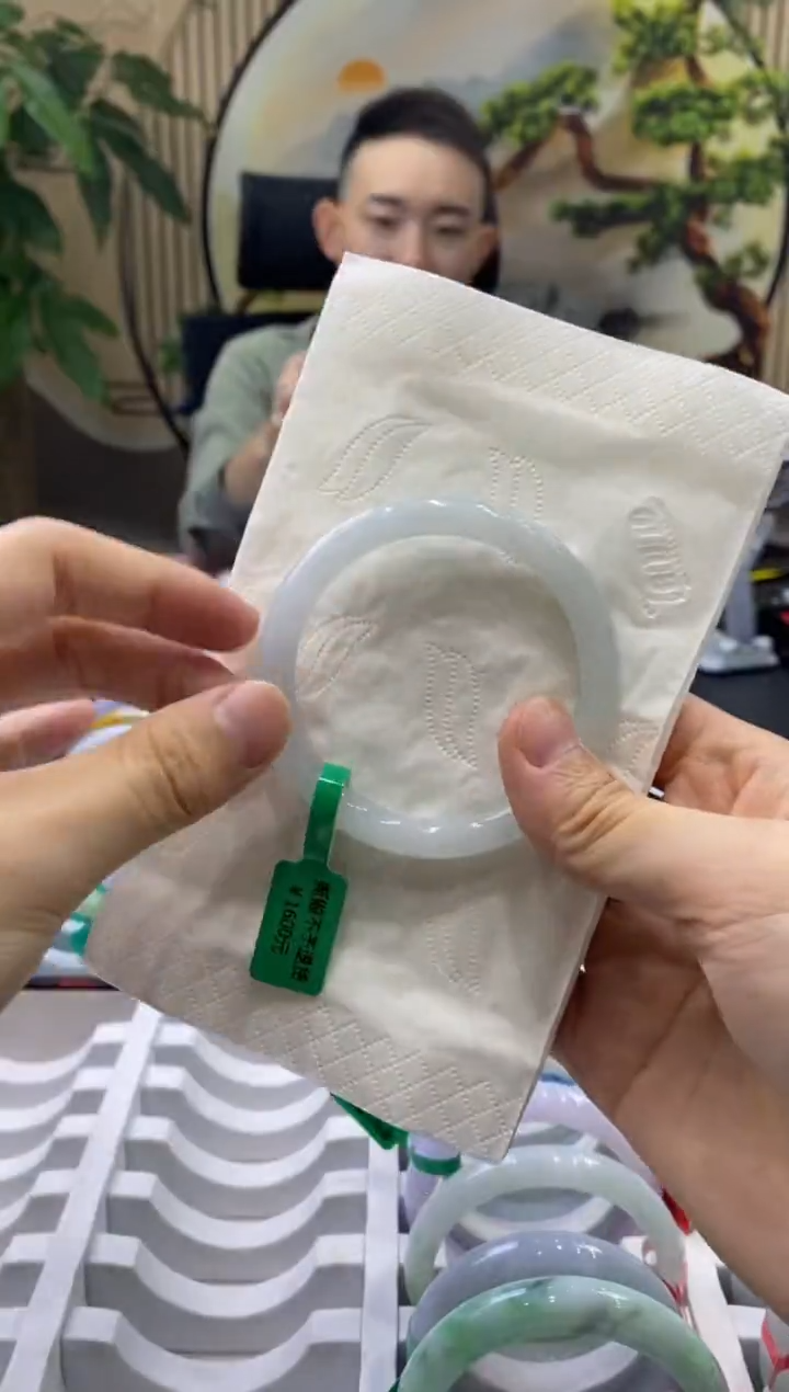 未镶嵌手镯翡翠7295