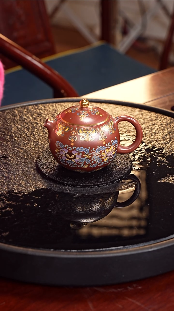 茶壶紫砂YT 西施20 龙血砂 230毫升