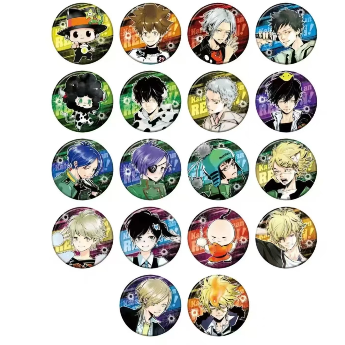 【天野明展】家庭教师 原画A B池 拼图 冰箱贴 特典小卡转盘等混池