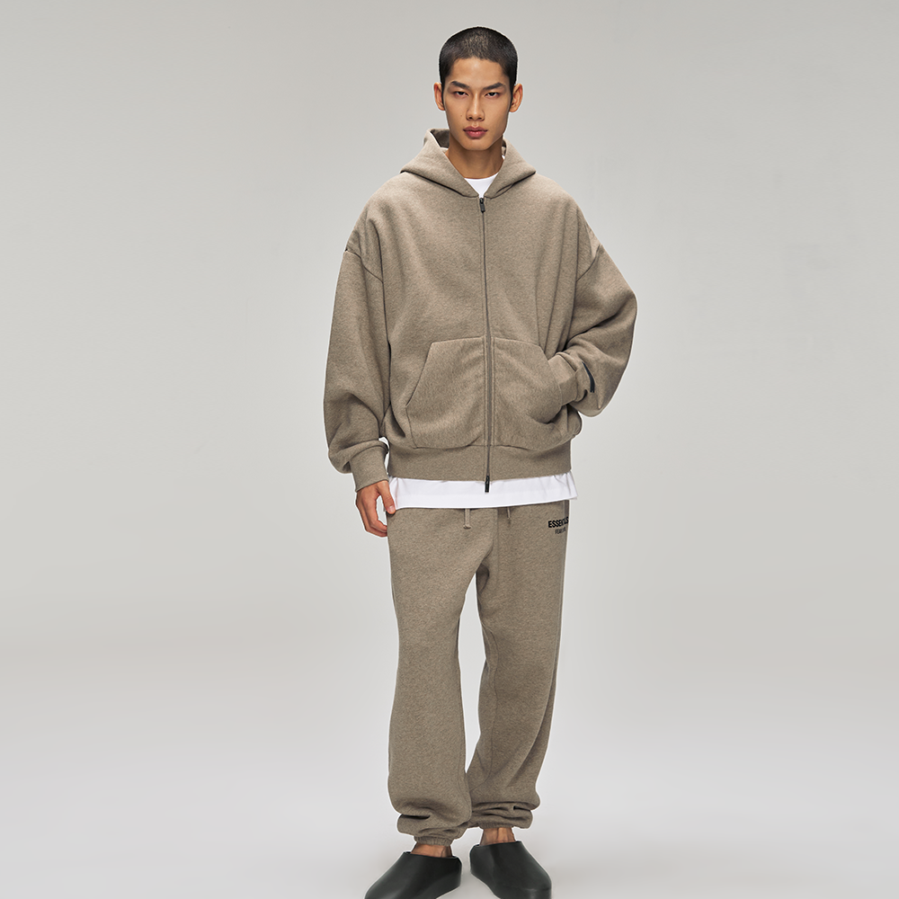 ESSENTIALS FEAR OF GOD 2025 Always On经典拉链连帽Classic Fit