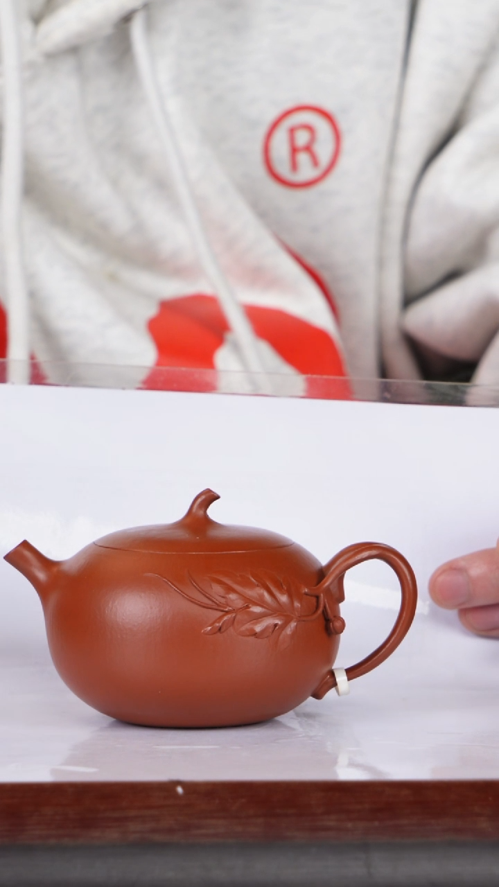 【闪购商品】紫砂茶壶23朱泥紫砂壶全手