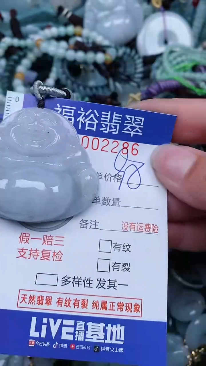 【闪购商品】翡翠未镶嵌颈饰...0002286