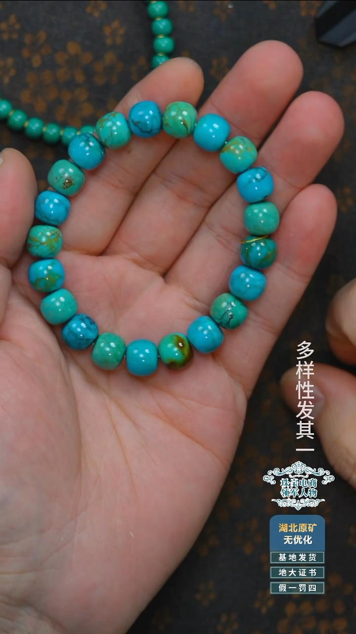 未镶嵌绿松石珠宝奇石A009