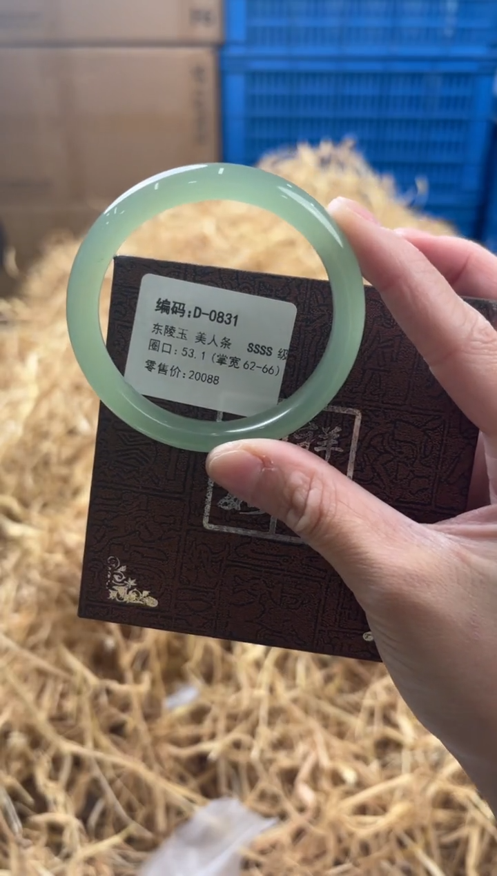 未镶嵌手镯石英质玉D-0831