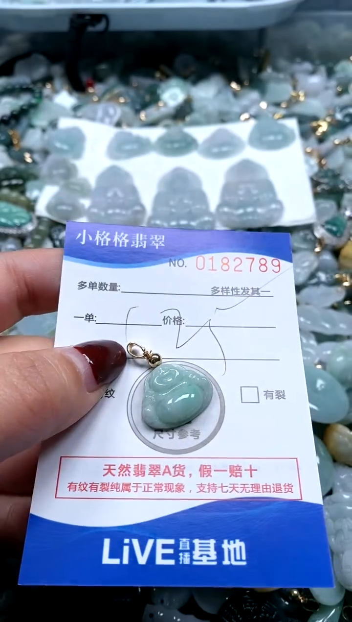 【闪购商品】翡翠颈饰未镶嵌闪购商品0182789