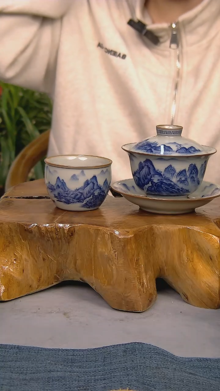 【闪购商品】简装家用款2件套 陶瓷家用茶具系列