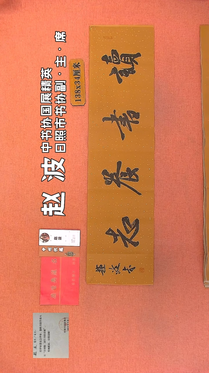【闪购商品】书法55         赵波书法作品