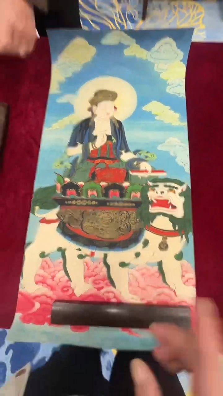 卷轴画唐卡16110