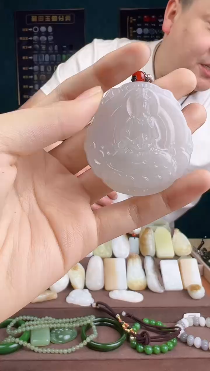 【闪购商品】和田玉颈饰未镶嵌ZZ 拍一发一 多样性发货