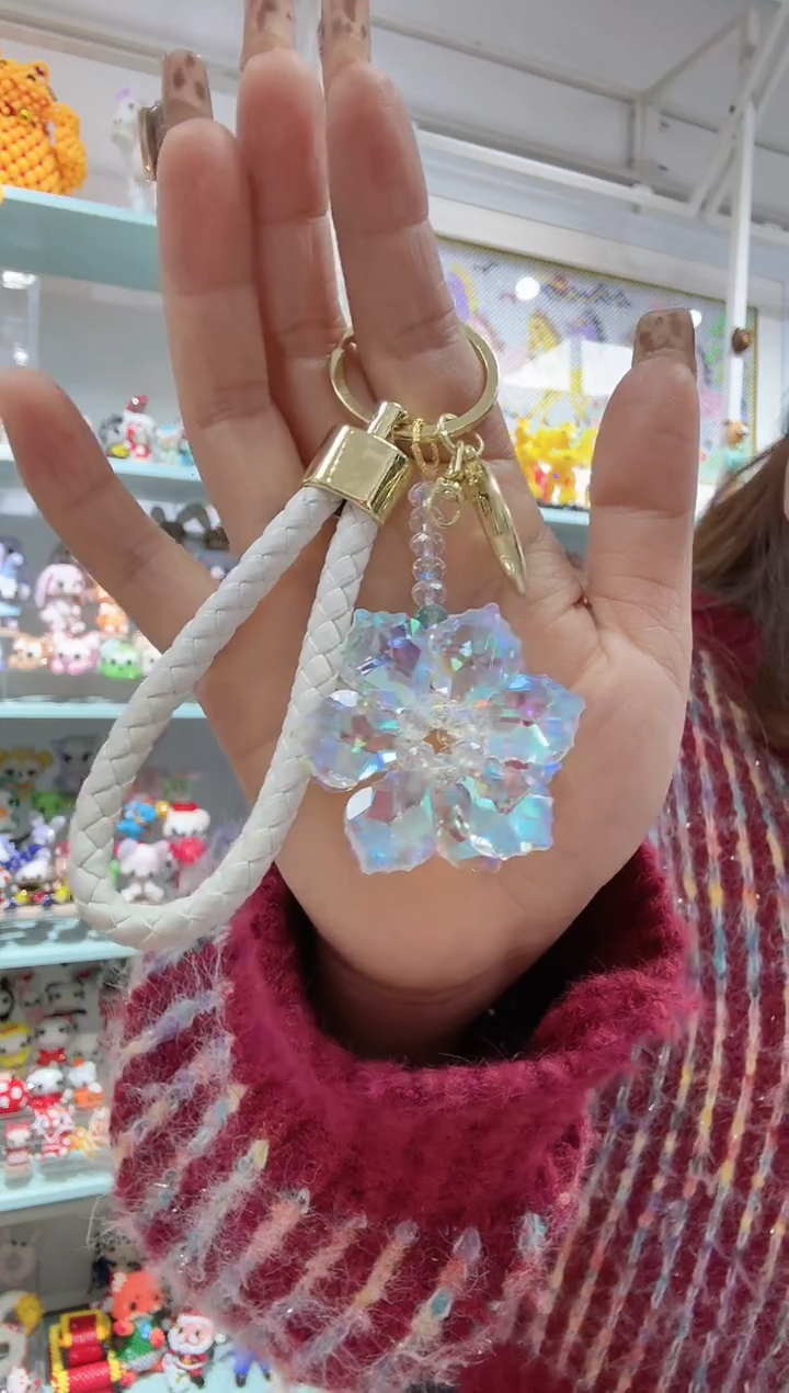 玻璃01055材料包-皮绳款有钱花天堂之光