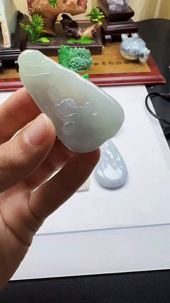 吊坠(不含链)未镶嵌翡翠1