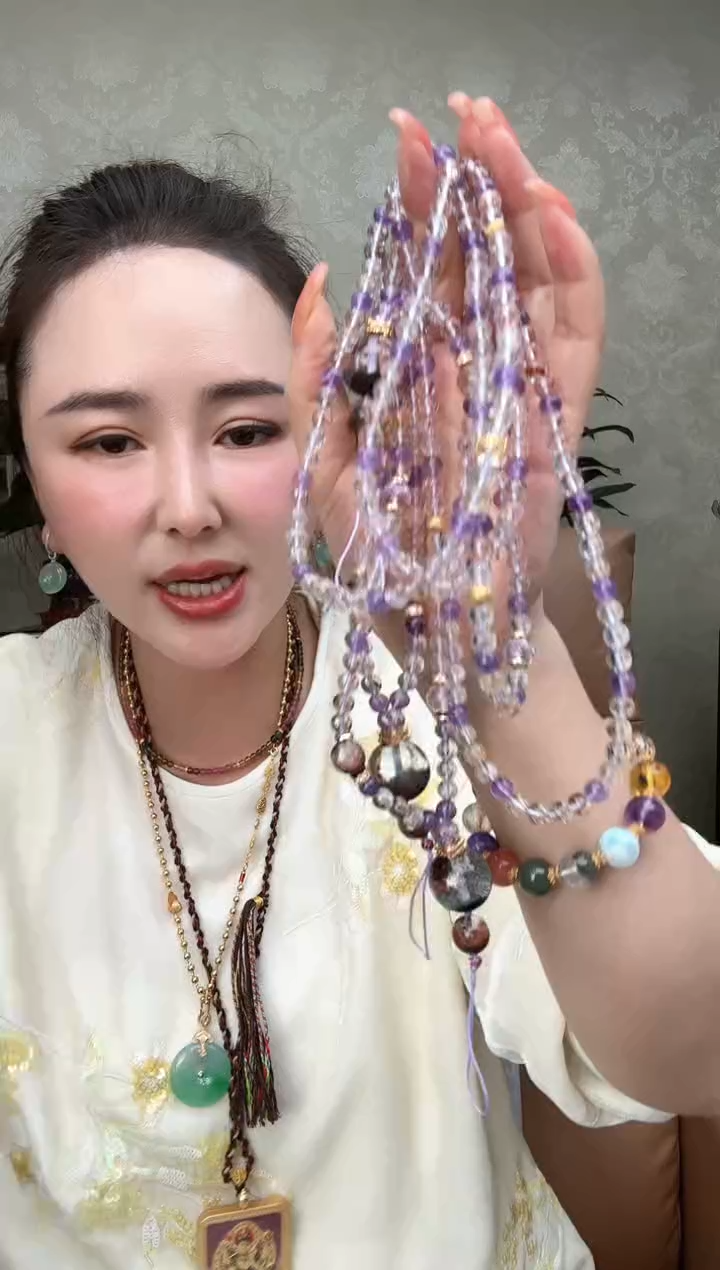 【闪购商品】定制水晶珠链未镶嵌多样性发一件TZG0115023