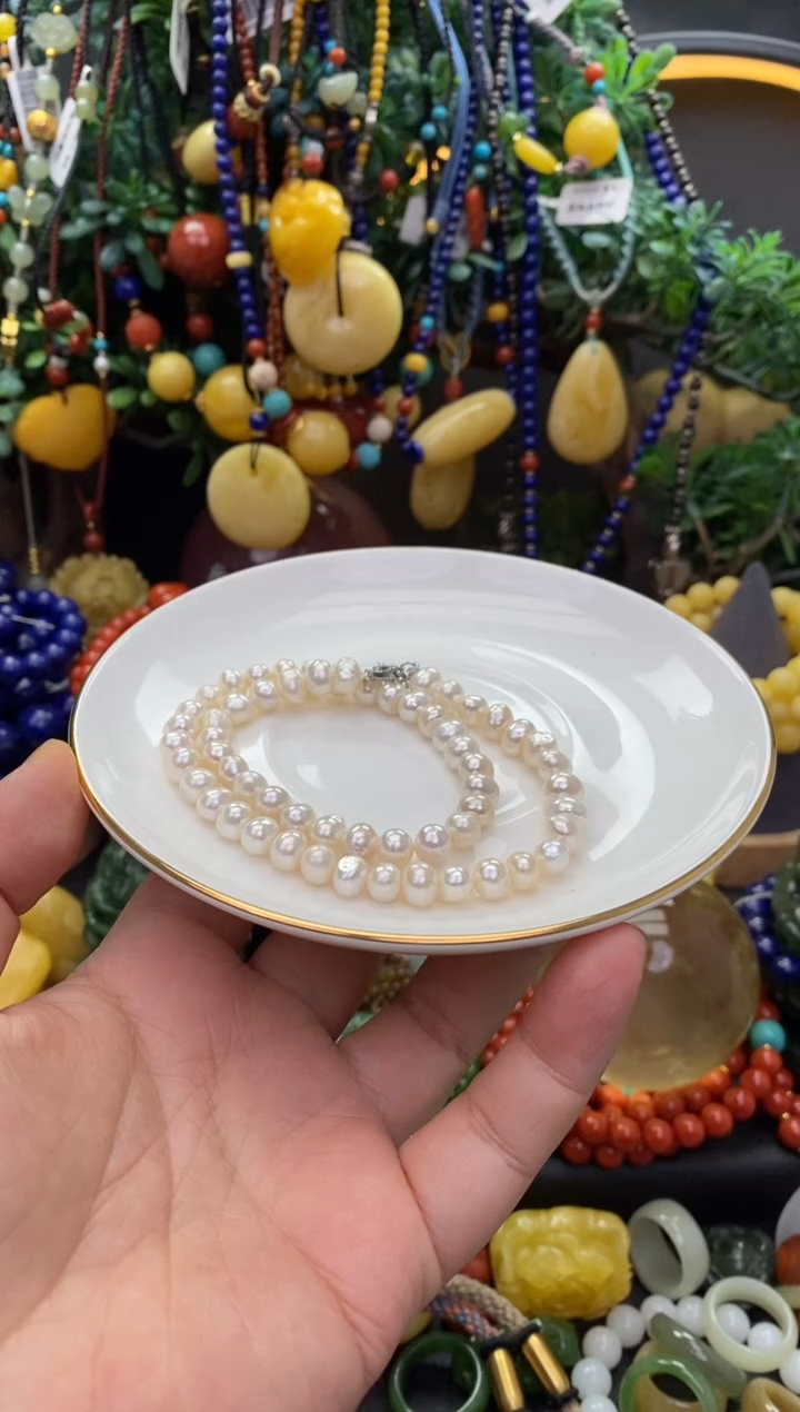 【闪购商品】淡水珍珠颈饰未镶嵌珍珠项链