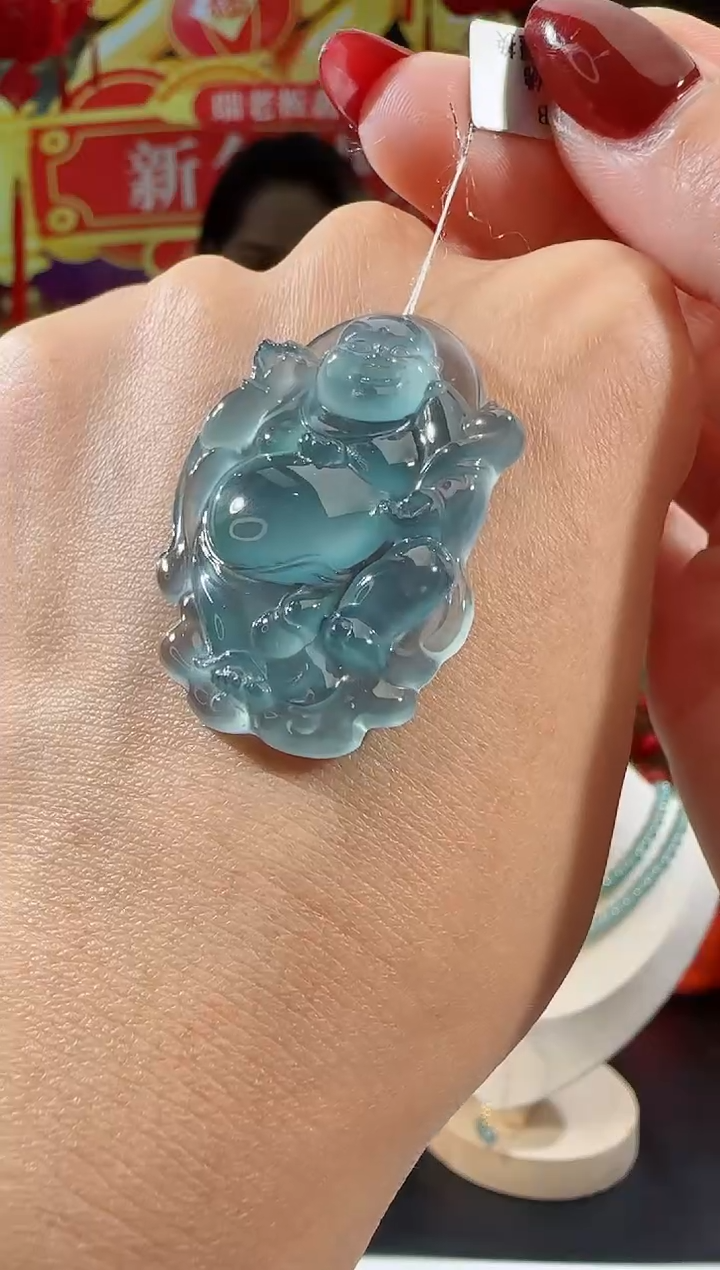 【闪购商品】翡翠吊坠(不含链)未镶嵌佛多样性发一