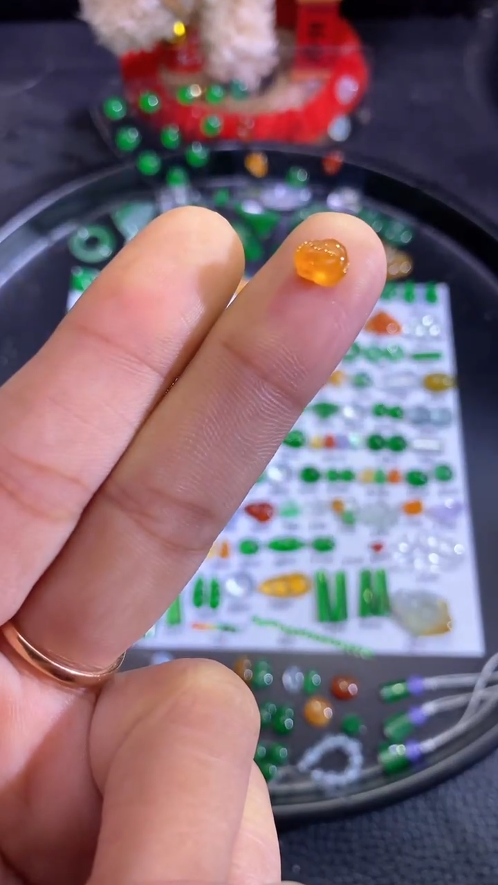 未镶嵌挂件翡翠金蟾