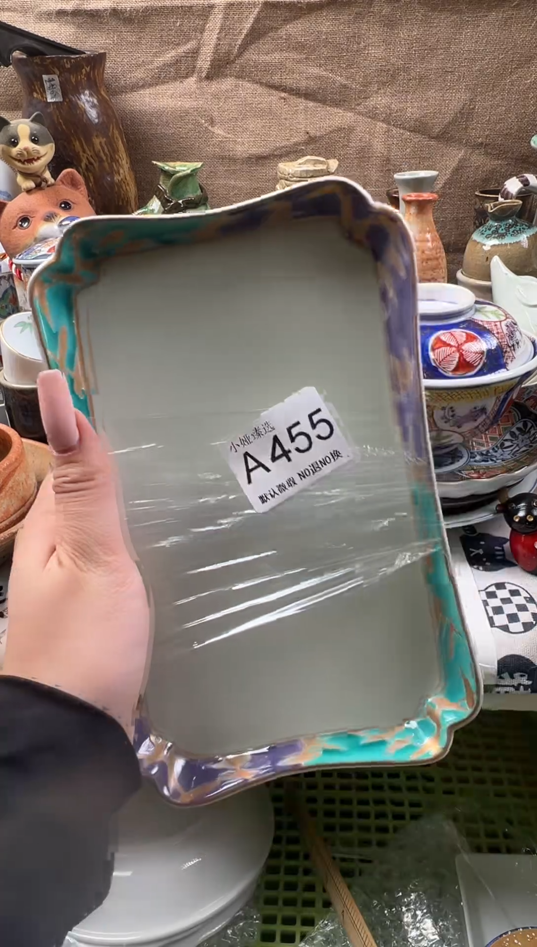 转*回流瓷器，默认微瑕，介意慎拍A455