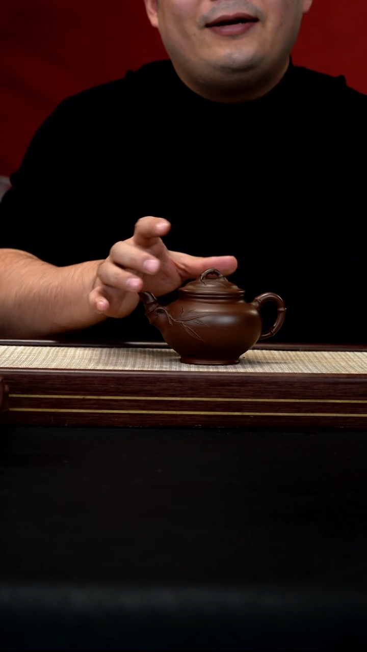 茶壶紫砂XT 竹节大报春