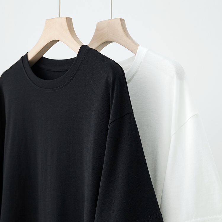 强捻假两件圆领长袖T恤NT3H1525