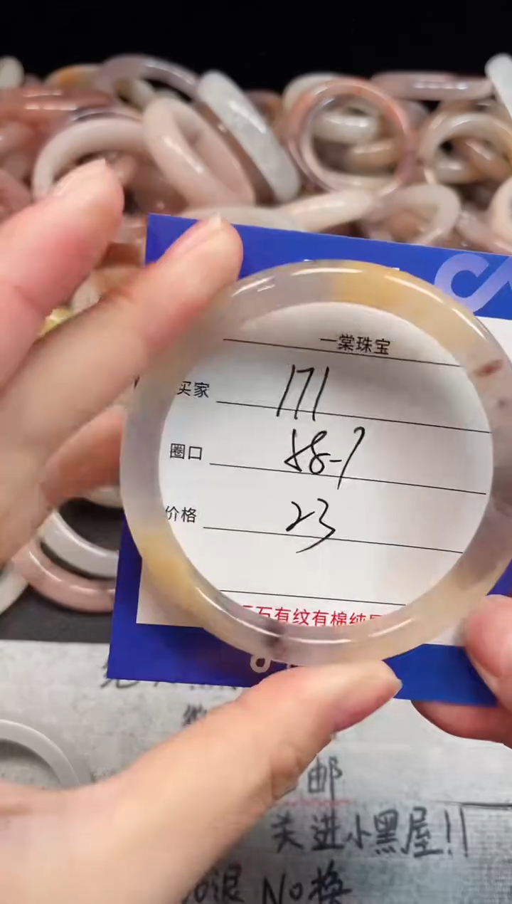 未镶嵌手镯石英质玉171